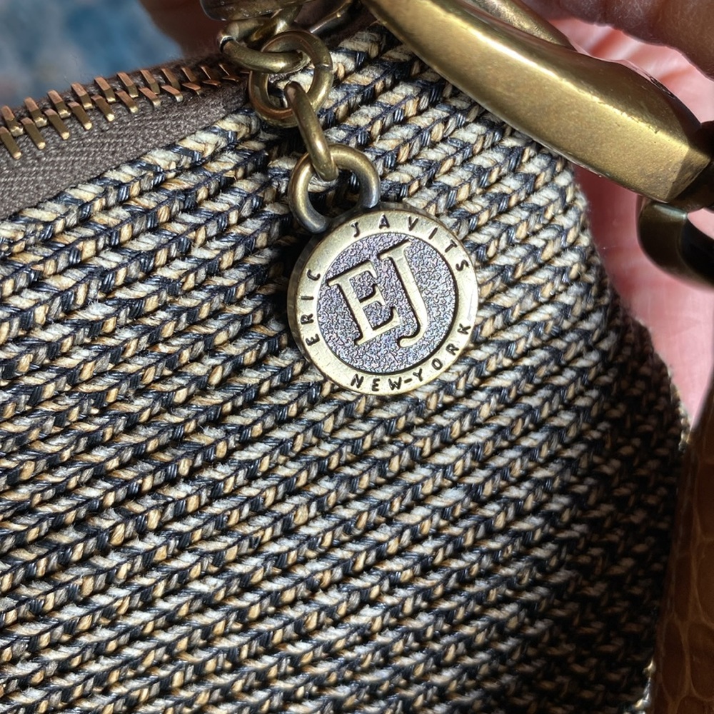 Eric Javits new York woven shoulder bag - Picture 4 of 13